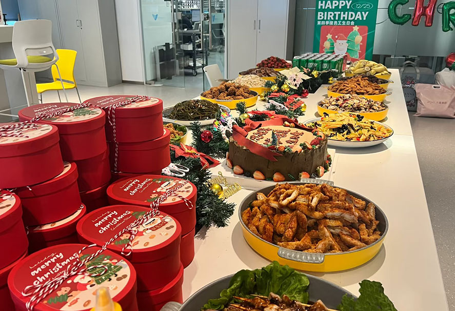 Haozhifeng fejrer julestemningen