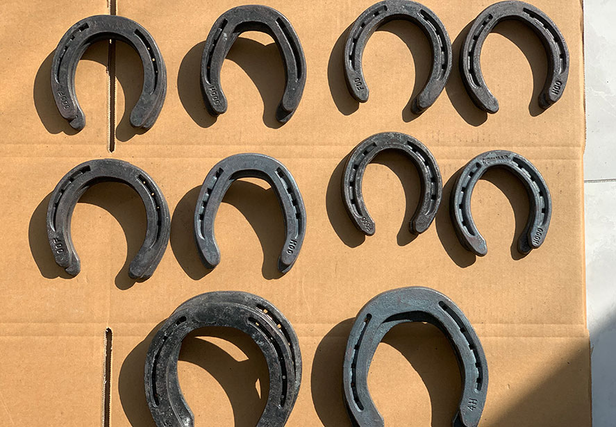Luftforsendelsesprøver til Horseshoe -kunde